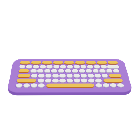 Teclado  3D Icon