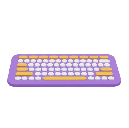 Teclado  3D Icon