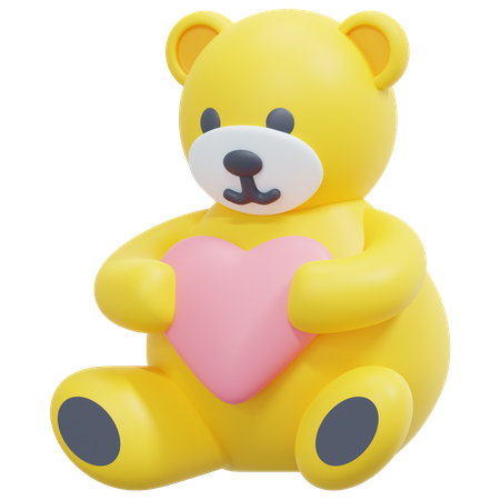 Teddy Bear  3D Icon