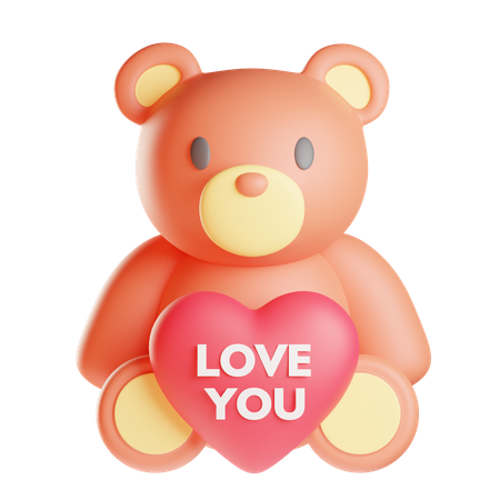 Teddy Bear  3D Icon