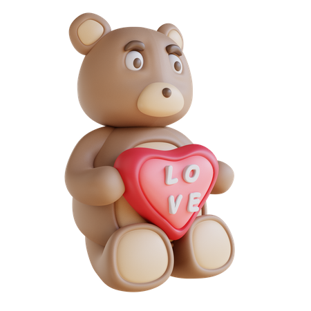 Teddy Bear  3D Icon