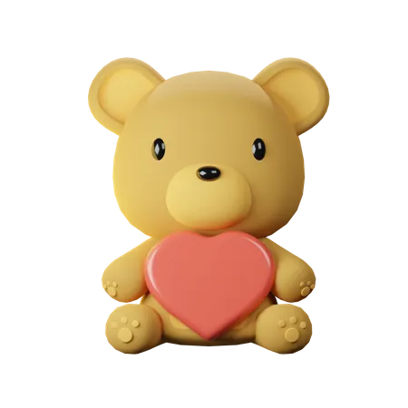 Teddy Bear  3D Icon