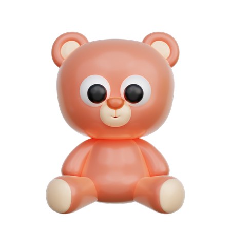 Teddy Bear  3D Icon