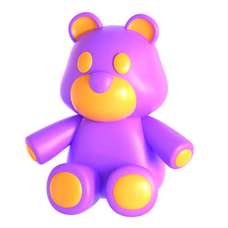 Teddy Bear  3D Icon