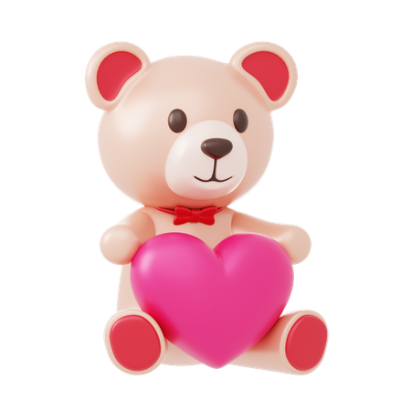 Teddy Bear  3D Icon