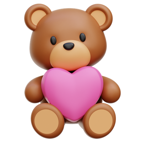 Teddy Bear  3D Icon