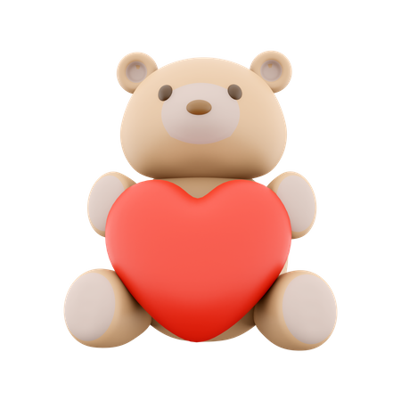 Teddy Bear  3D Icon