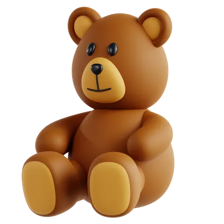 Teddy Bear  3D Icon