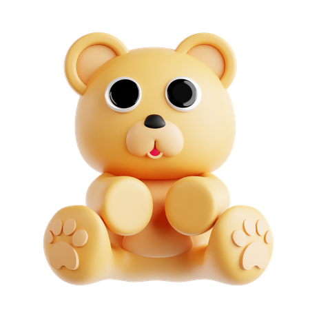 Teddy Bear  3D Icon