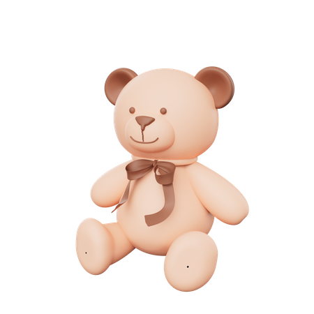 Teddy Bear  3D Icon