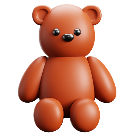 Teddy Bear  3D Icon