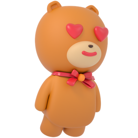 Teddy Bear  3D Illustration