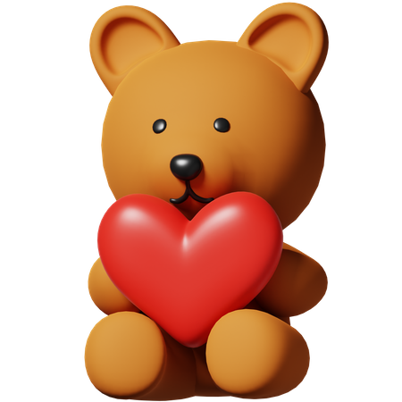 Teddy Bear  3D Icon