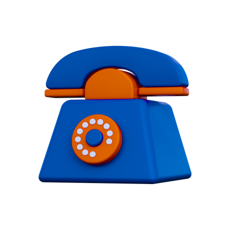 Telefone  3D Illustration