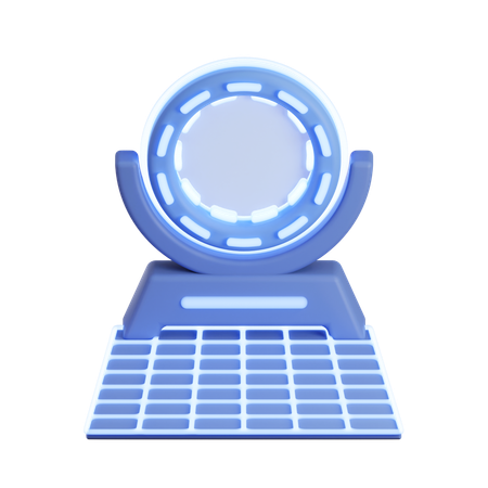 Teleportation machine  3D Icon