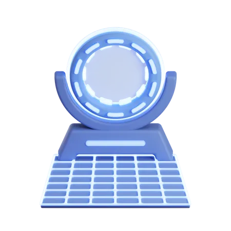 Teleportation machine  3D Icon