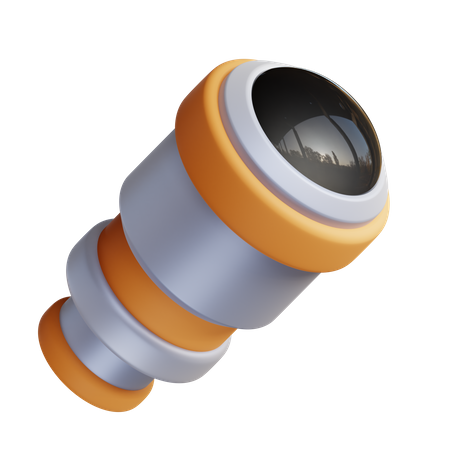 Telescope  3D Illustration