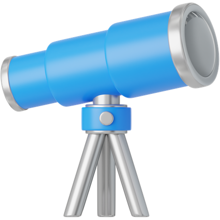 Telescope  3D Icon