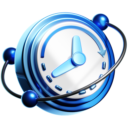 Cronômetro  3D Icon