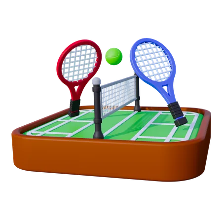 Tenis  3D Icon