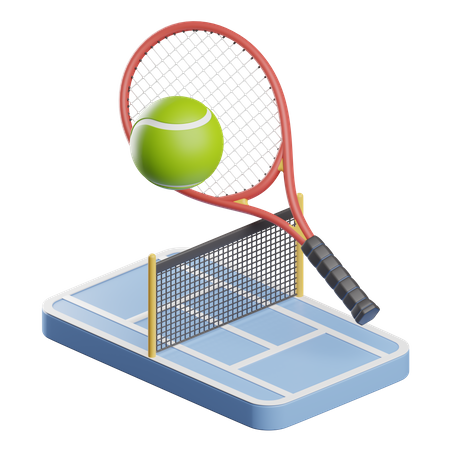 Tennis  3D Icon