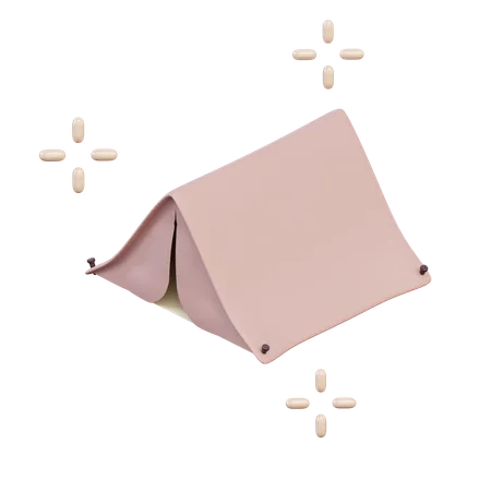 Tent  3D Illustration