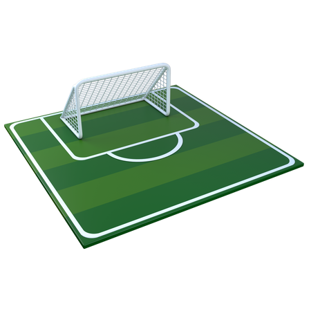 Terrain de football  3D Icon