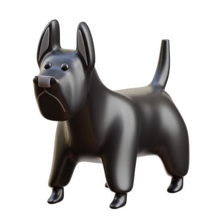 Terrier  3D Icon