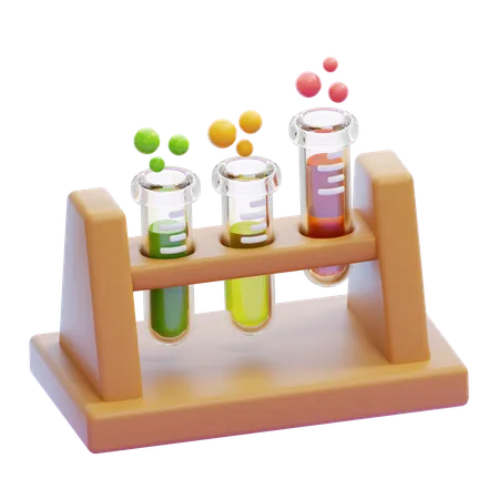 TEST TUBES  3D Icon