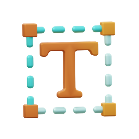 Text Tool  3D Icon