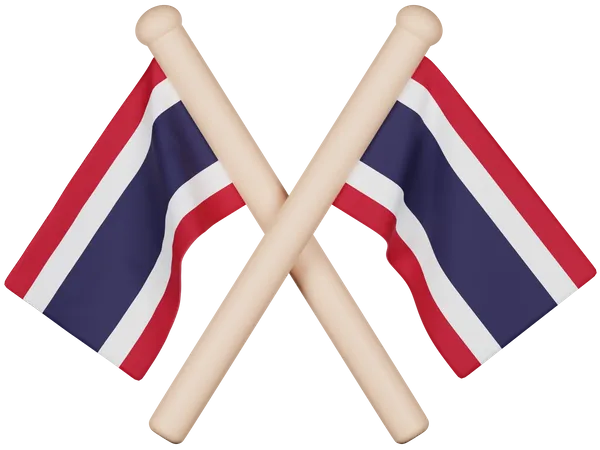 Thailand Flag  3D Icon