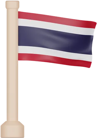 Thailand Flag  3D Icon