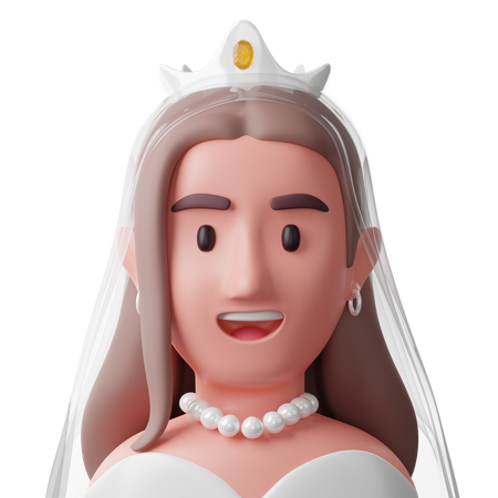 The Bride  3D Icon