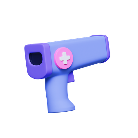 Thermometer Gun  3D Icon