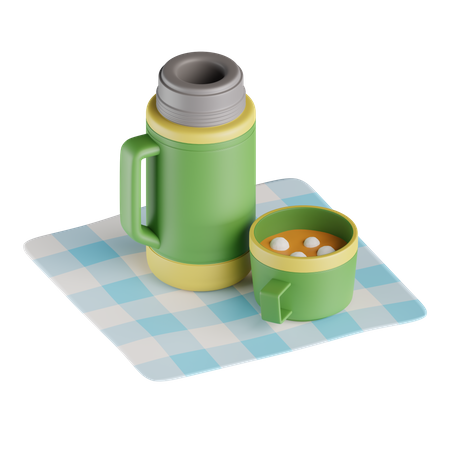 Thermos  3D Icon