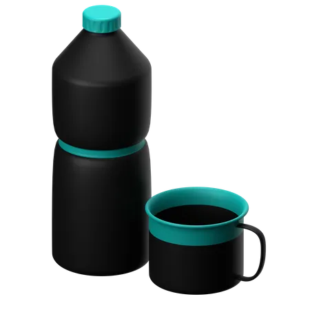 Thermos Bottle  3D Icon