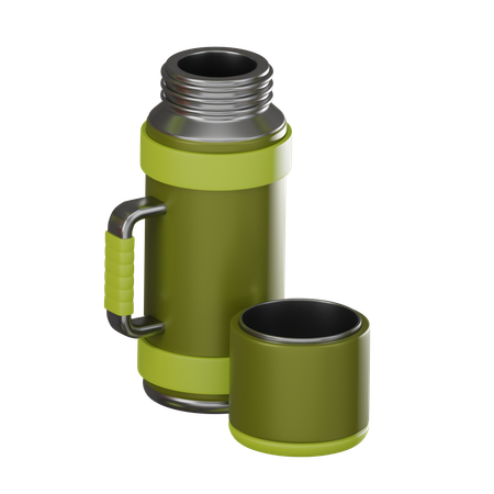 Thermosflasche  3D Icon