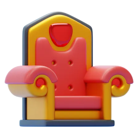 THRONE  3D Icon