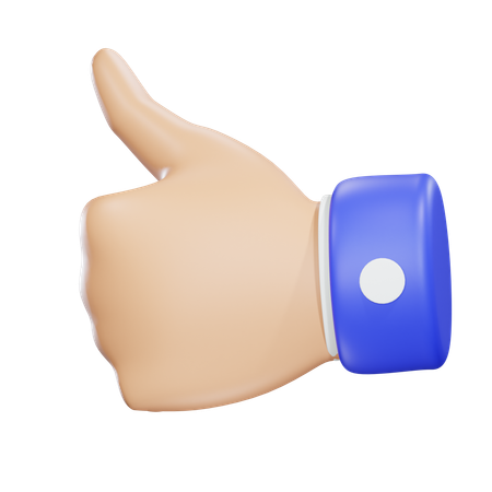 Thumb Up  3D Icon