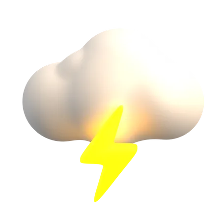 Thunderstorm  3D Icon