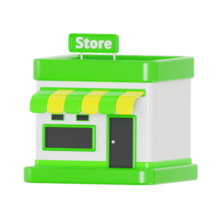 Tienda al por menor  3D Icon