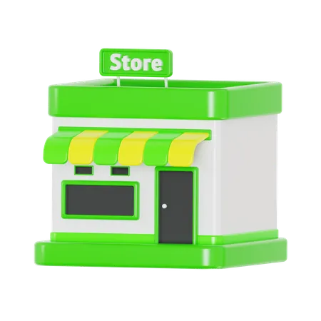 Tienda al por menor  3D Icon