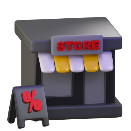 Tienda online  3D Icon