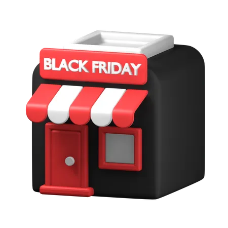 Tienda de viernes negro  3D Icon