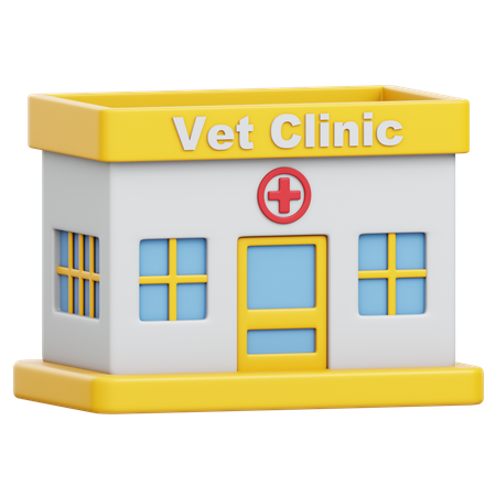 Tierklinik  3D Icon