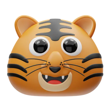 Tiger  3D Icon