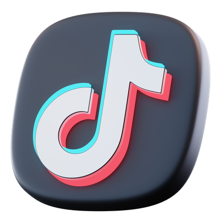 Tik Tok  3D Icon