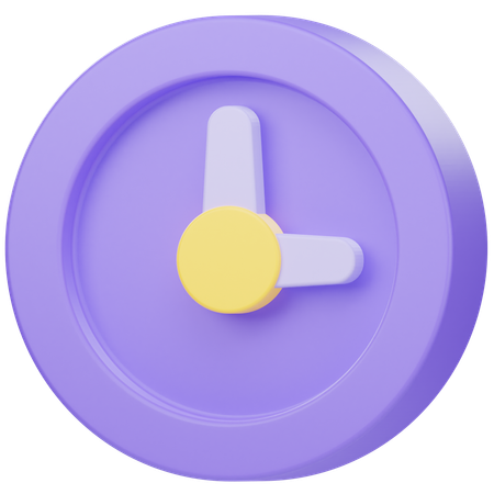 Time  3D Icon