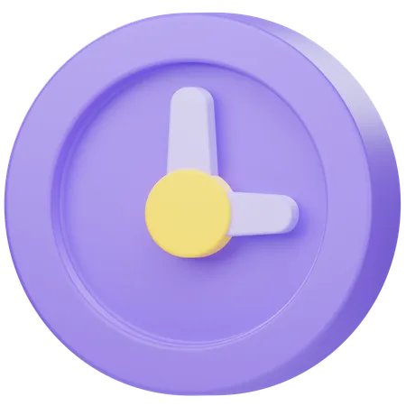 Time  3D Icon