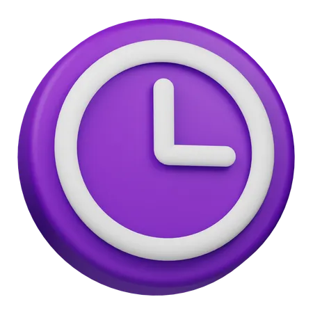 Time  3D Icon